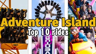 Top 10 rides at Adventure Island - Southend on Sea | 2022