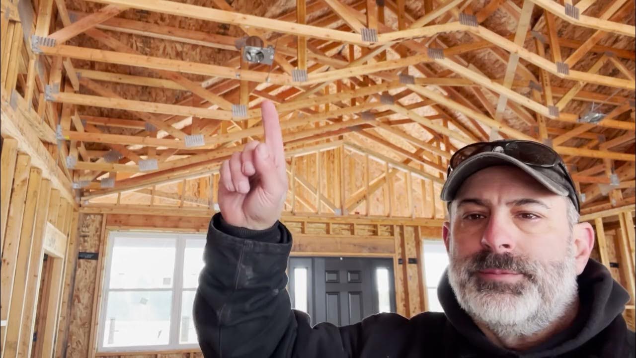 Main Room Lighting Installation Building Our Own Home Ep. 60 YouTube