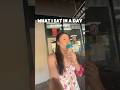what i eat in a day as a college athlete! #shorts #summeronshorts
