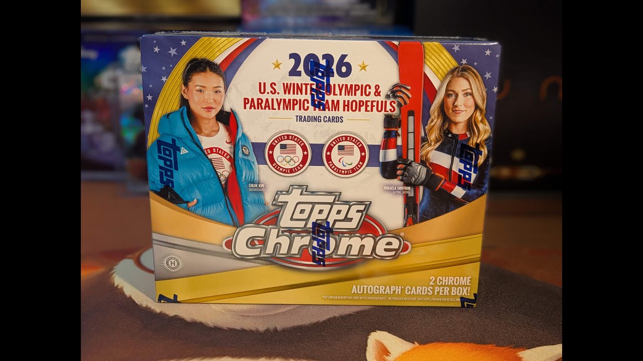 Коллекционные карточки Topps Winter Olympics — «Быстрее, выше, сильнее — вместе»!