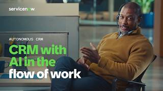 CRM with AI in the flow of work | Autonomous CRM