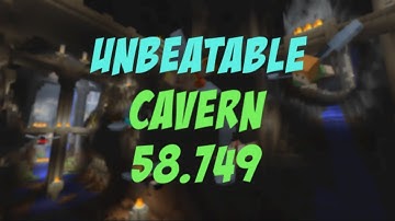 UNBEATABLE CAVERN GLIDE MINIGAME WORLD RECORD! - 58.749 (First Ever 58)
