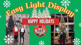 Easy Holiday Light Display !
