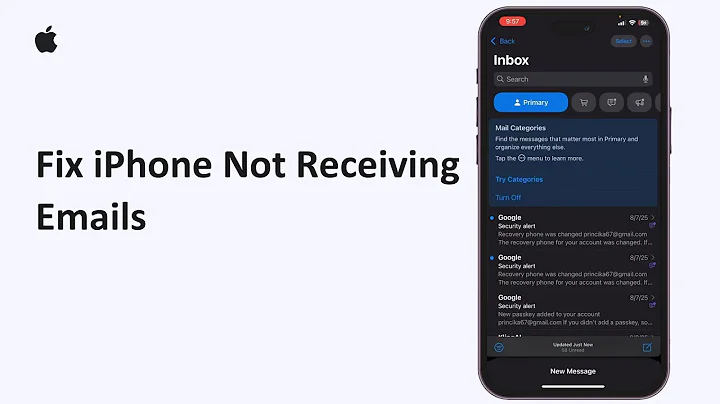 Fix iPhone Not Receiving Emails 2025 | iPhone Mail App Troubleshooting