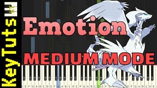 Learn to Play Emotion from Pokemon Black and White - Medium Mode