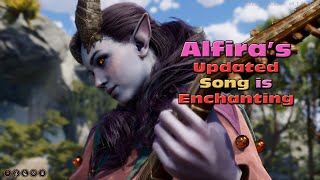 Alfiras Updated Song - The Weeping Dawn -  is Enchanting! [ BG3 Early Access ]