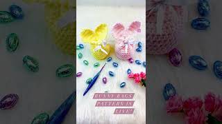 Bunny Bags #crochet #crochetbag #eastercraftidea #easter #easterbunny