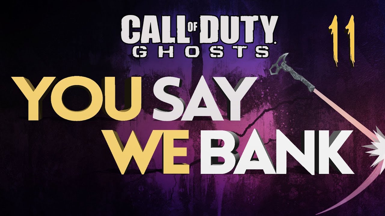 CoD: Ghosts "You Say We Bank" Challenge Ep.11 | Throwing Knife Bankshot Showcase | Lemon & Mushroom
