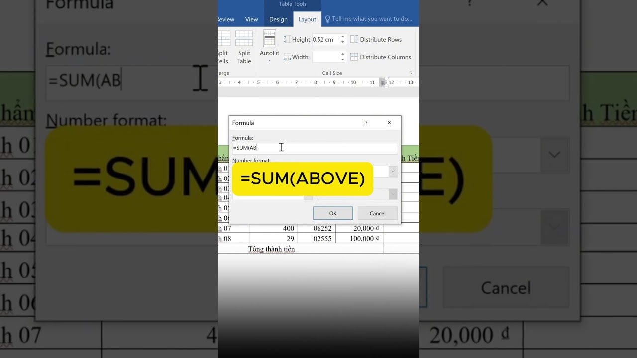 Word Tip: Calculate a Total in Just 5 Seconds!