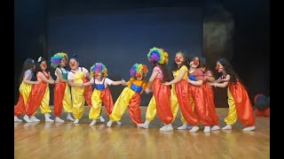 clowns song,children dance , children songs, CReatiV Dance Studio  ,أغاني المهرج