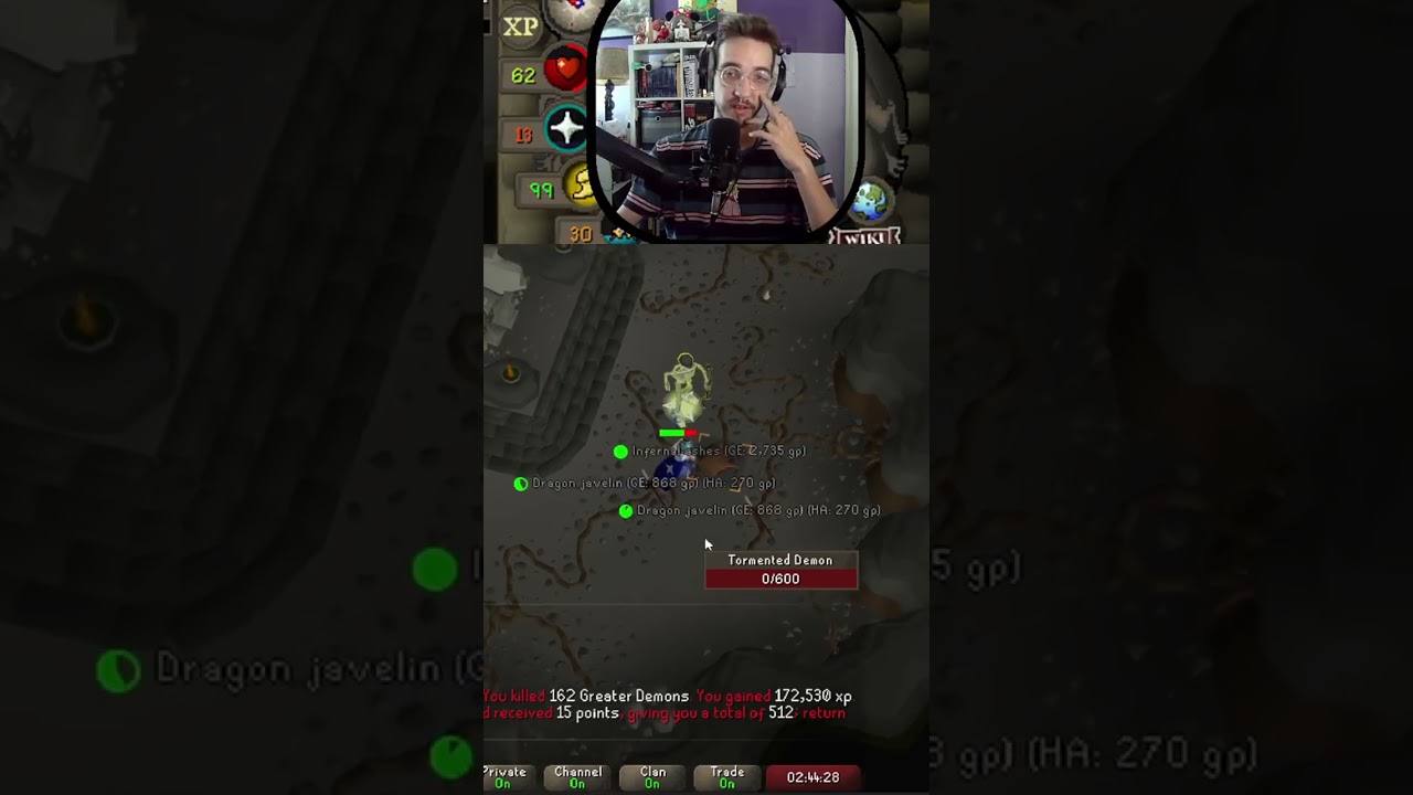 I'll be back tomorrow probably.... #osrs #gaming #twitch