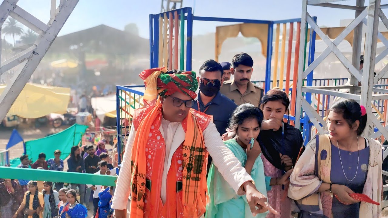 छकतला भंगोरिया !! नागरसिंह जी चौहान झूले में झूलते हुवे छकतला भंगोरिया मेला 2026