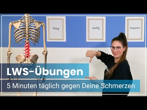 Video: Bewegungstherapie Bei Osteochondrose Der Lendenwirbelsäule: Eine Reihe Von Übungen Mit Video