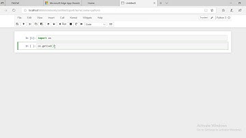 Python -  Know your working directory || import OS ||  getcwd()