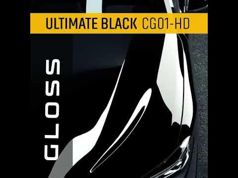 Teckwrap - Ultimate Black Piano Gloss - CG01-HD - Exclusivo na SID