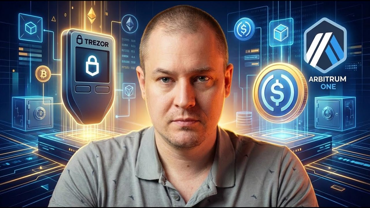 Jak převést kryptoměny na USDC v Trezoru (Arbitrum One) | Návod s nízkými poplatky