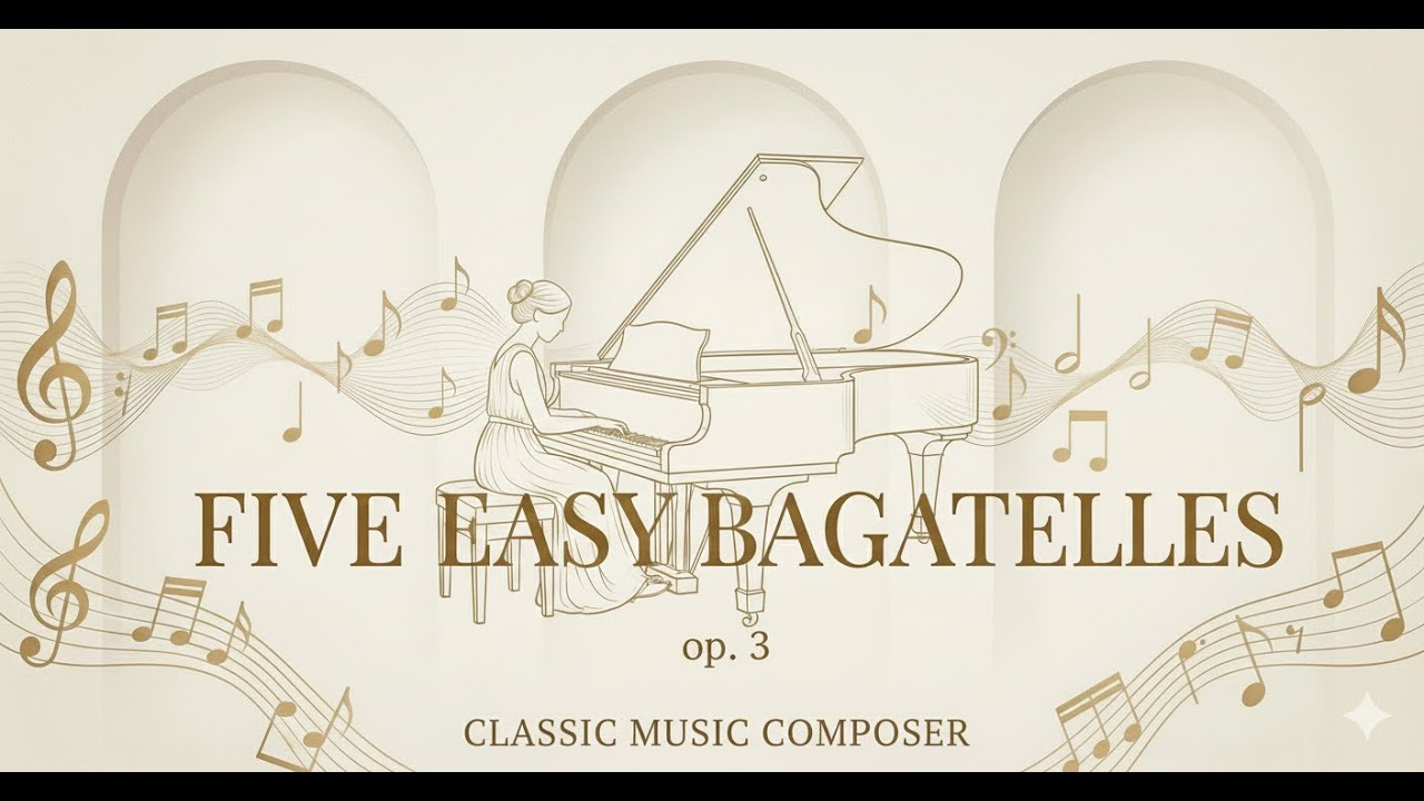 5 Easy bagatelles Op.3 [Original Composition]