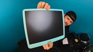 5 Star Product Review:  LCD Writing Tablet, 15 Inch Portable Large Screen Drawing Board, Deecam