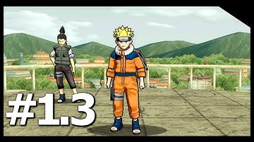 Naruto: Ultimate Ninja Heroes 2 ( PPSSPP 1.5.4 )| Walkthrough | Part 1.3 | 1080p