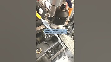 Stainless steel ferrule nut automatic tapping machine automatic chamfering machine #automatic tappin