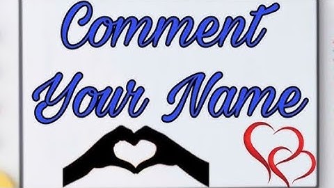 Comment your name please ♥️ writing subscribers names live 💗💗