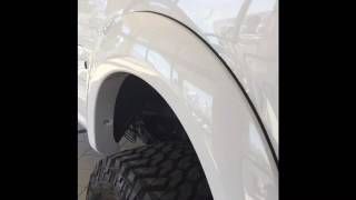 2017 F350 with 6" Fabtech 4 link lift kit with Dirt Logic Resi's and 40" tires.