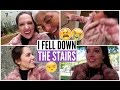 I FELL DOWN THE STAIRS! #AustriaVlogs