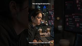 POV: Coding ne personality se pehle hairstyle change kar diya. 😂💻⚡#viral #trendingreels #codingmemes