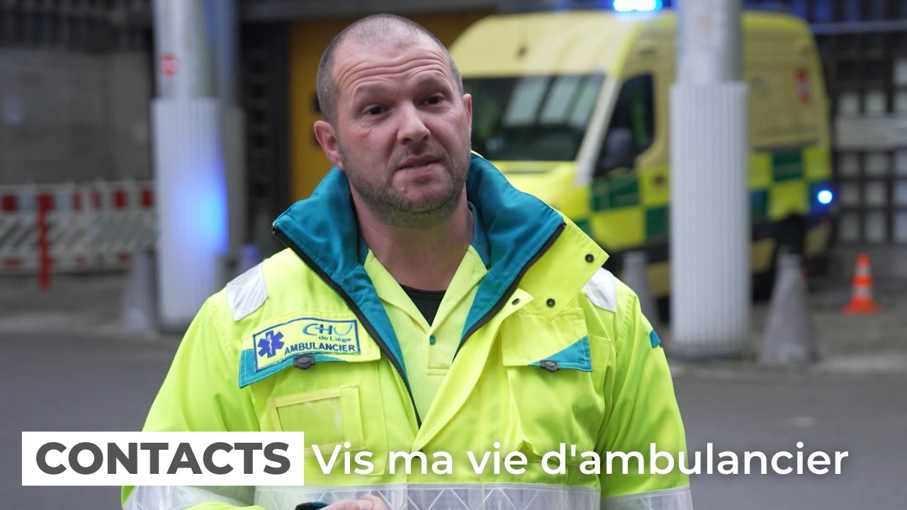 Vis ma vie d'ambulancier  - émission Contacts 14 février 2025