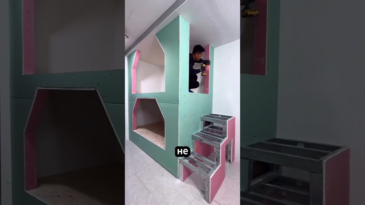 Гениальная кровать из металлопрофиля за копейки