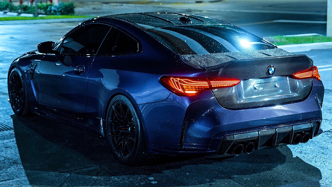 POV Night Drive | Single Turbo G82 BMW M4 Pure Sound ASMR