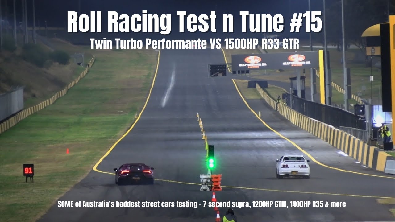 Roll Racing Test n Tune #15 - 1500HP GTR, 7 Second Supra, 1200HP Evo ...