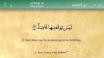سورة الواقعة | القارئ يوسف العيناتي