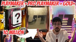 PLAYMAKER + PRO PLAYMAKER + GOLD+ PACK OPENING IN MADDEN 24!! GOLDEN TICKET HUNTING!!