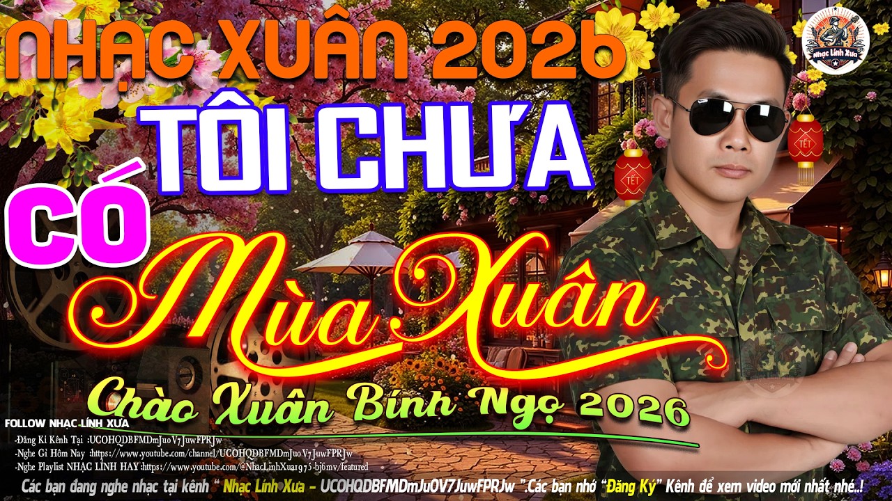 TÔI CHƯA CÓ MÙA XUÂN ➤LK Nhạc Xuân Trữ Tình Nghe Là Thấy Tết-Công Tuấn Bolero Chào Tết Bính Ngọ 2026