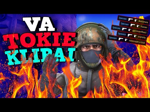 va tokie klipai // csgo