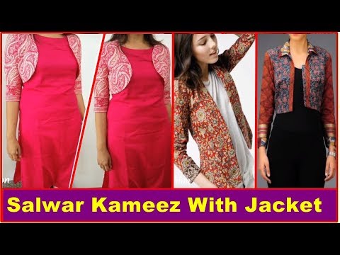 Salwar Kameez With Jacket - Jacket Style Salwar Suits | Photos | Images | Pictures | 2018