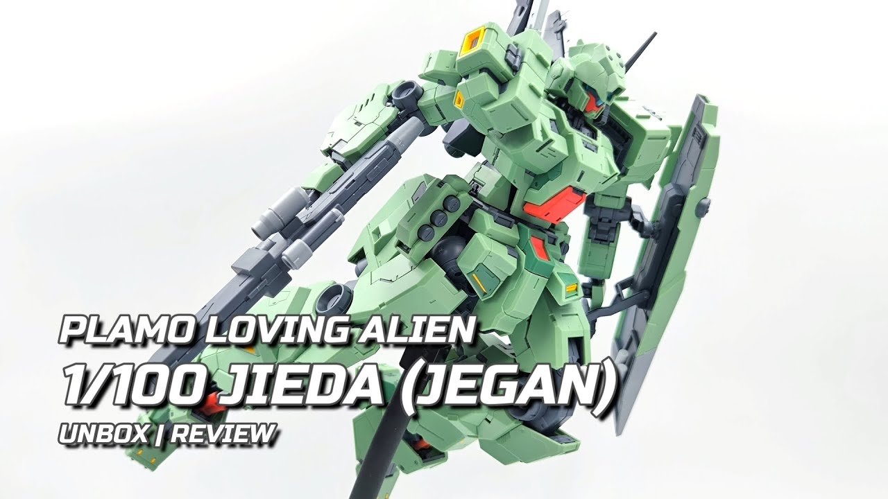 REVIEW] PLAMO LOVING ALIEN - 1/100 JIEDA (JEDA) - YouTube
