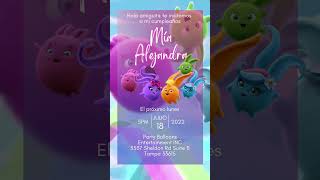 Invitación Digital para Niños "Sunny Bunnies"
