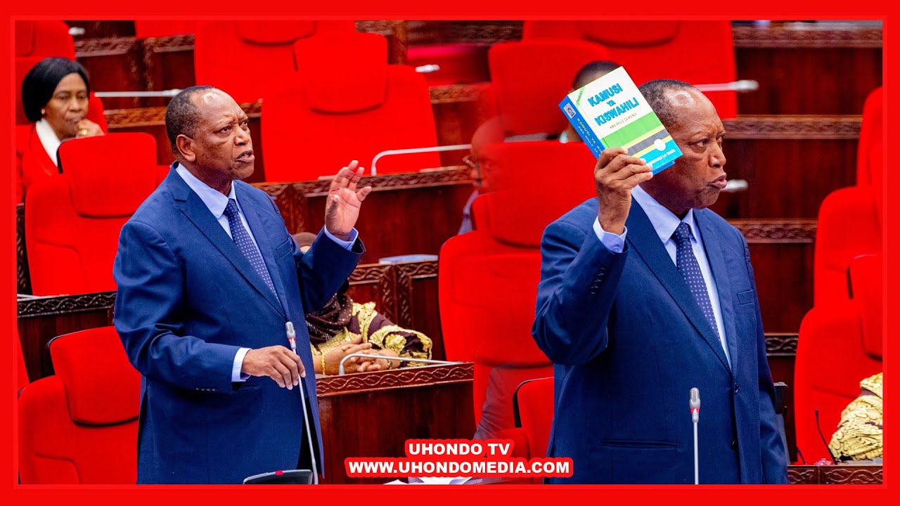 BUNGE LA ZIZIMA PROF. KABUDI AKITEMA MADINI/ WABUNGE WAPAGAWA