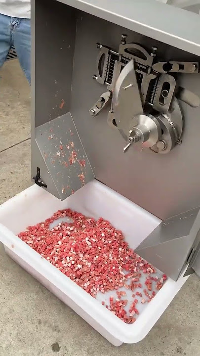 MNS-QD350 Frozen Meat Dicer Machine (WhatsApp: 86-13733892205)