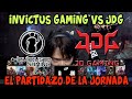 Invictus Gaming vs JDG en el duelo por el liderato del grupo D | El partidazo de la jornada