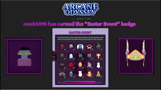 Arcane Odyssey: Moron completes the easter event