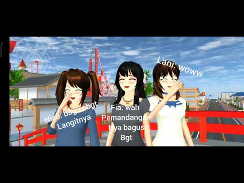 Drama "persahabatan fia, nisa dan lani" #sakuraschoolsimulator