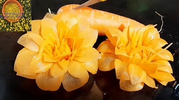 CÁCH TỈA HOA TỪ CÀ RỐT - tâm sự về trà hoa cúc trả lời câu hỏi mẹ bảo hân làm nghề gì ? 0977.659.472