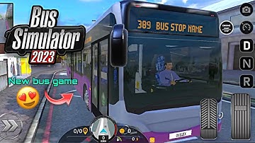 Bus Simulator 2023  Gameplay Walkthrough ( Android/iOS) part-1 Harsh gaming 💥
