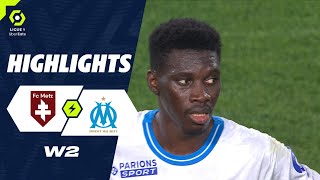 FC METZ - OLYMPIQUE DE MARSEILLE (2 - 2) - Highlights - (FCM - OM) / 2023-2024