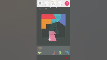 Puzzlerama Tangram Advanced Solution Level 99