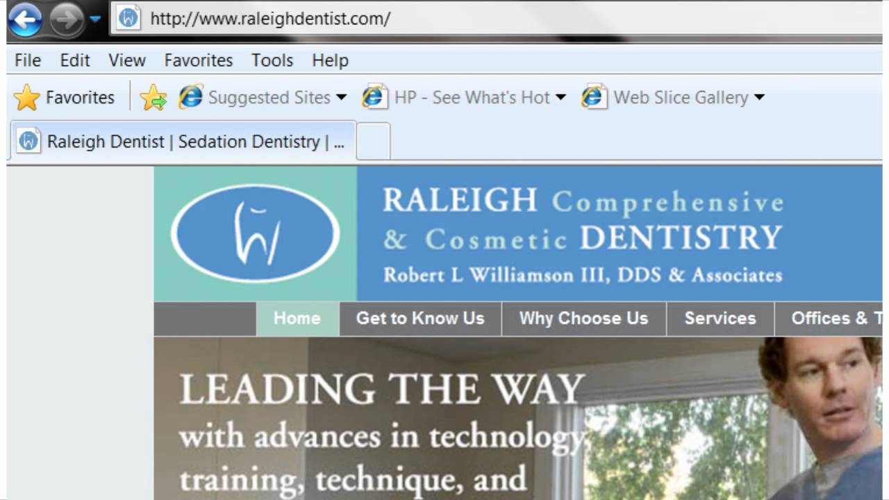 Raleigh Dentist | Dr. Robert L. Williamson III