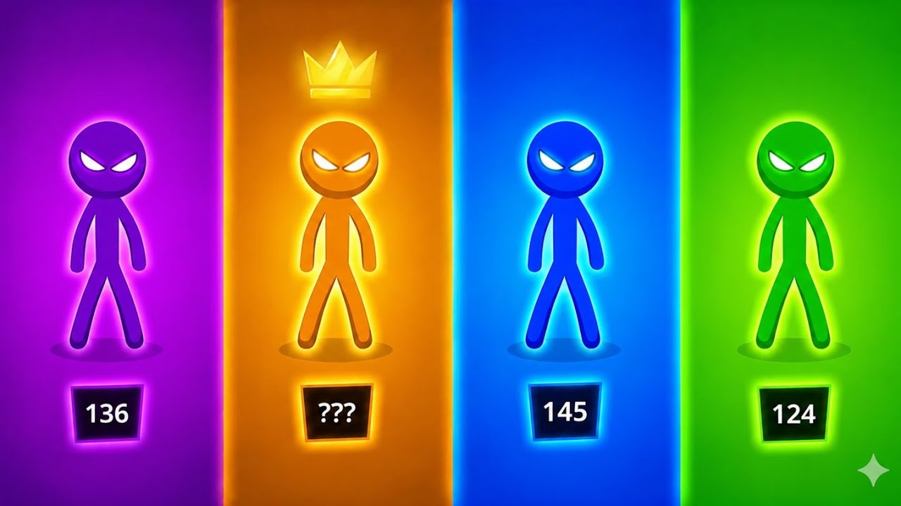 Stickman Party 🔥 Crazy Mini Games Battle | Multiplayer Chaos & Funny Fails 😂 (Part 15)